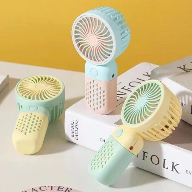 2024 Cute Mini USB Handheld Charging Fan (Single Unit)