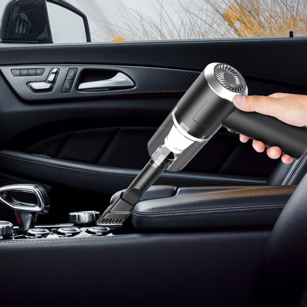 Cordless Handheld Vacuum — 120W, 9000Pa Suction for Car & Home