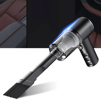 Cordless Handheld Vacuum — 120W, 9000Pa Suction for Car & Home